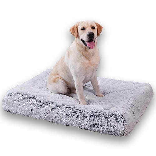 Ultimate Comfort Calming Dog Bed – GREY / M