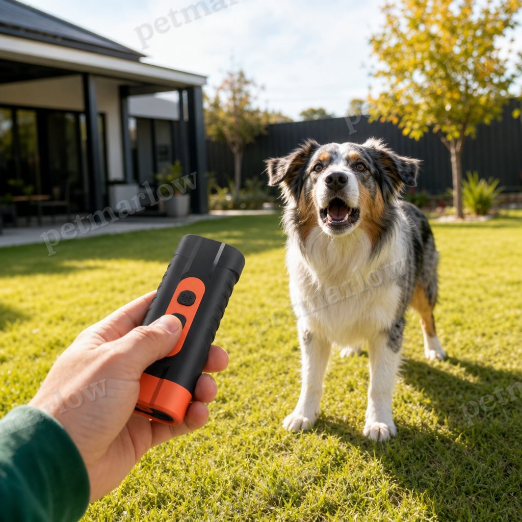 Ultrasonic Dog Bark Control Device – Portable & Rechargeable – view 2