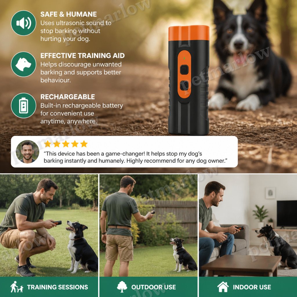 Ultrasonic Dog Bark Control Device – Portable & Rechargeable – view 4