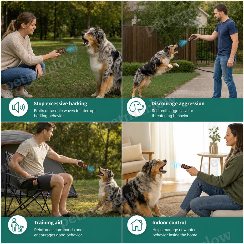 Ultrasonic Dog Bark Control Device – Portable & Rechargeable – view 5