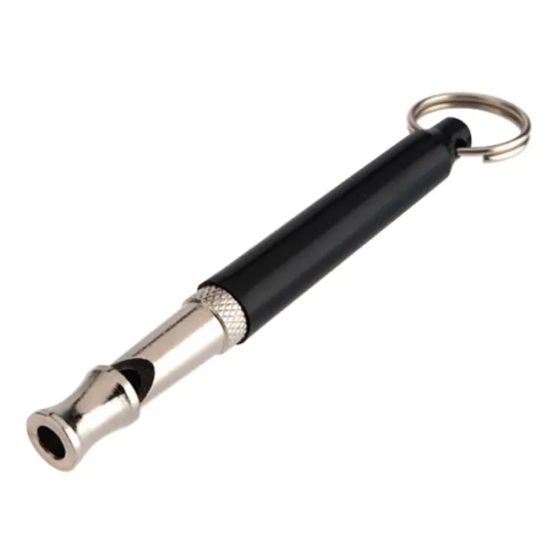 Ultrasonic Dog Whistle - Adjustable Whistle for Dog Training – Black