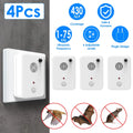 Ultrasonic Pest Repeller for Bats, Birds, and Mice – white