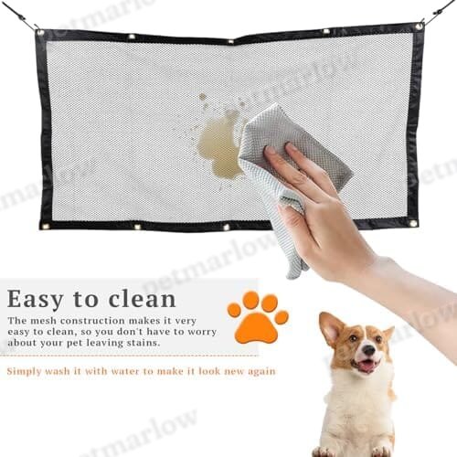 Universal Auto Back Seat Safety Fence Divider for Pet – view 4