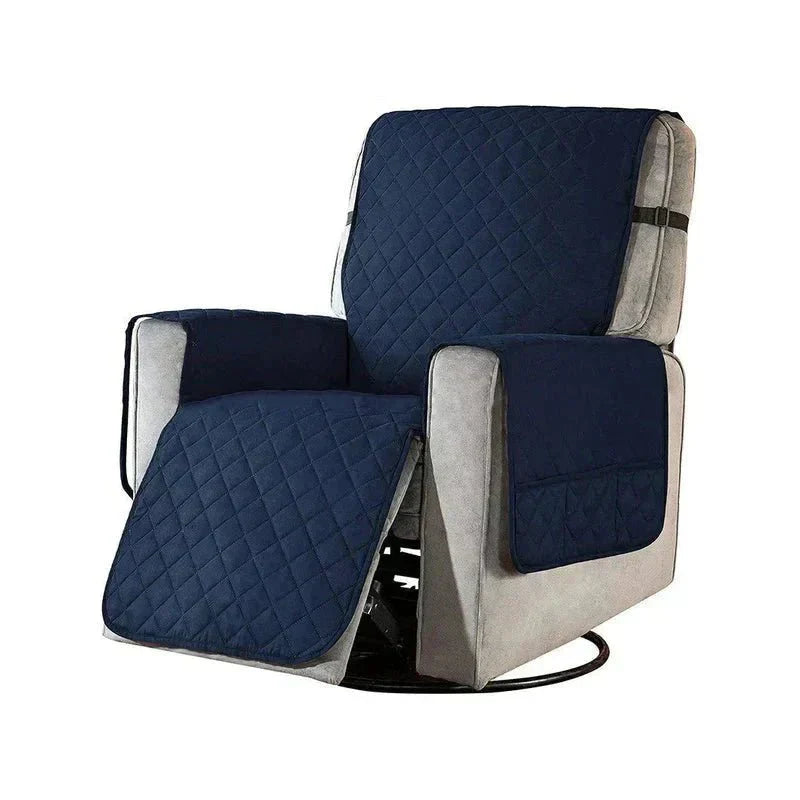 Universal Soft Fabric Sofa Covers – S / Dark Blue