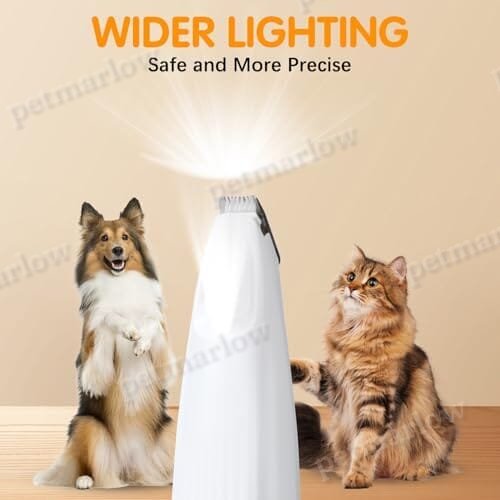 Upgraded Dog Trimmer with LED Light – view 2