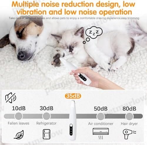 Upgraded Dog Trimmer with LED Light – view 4