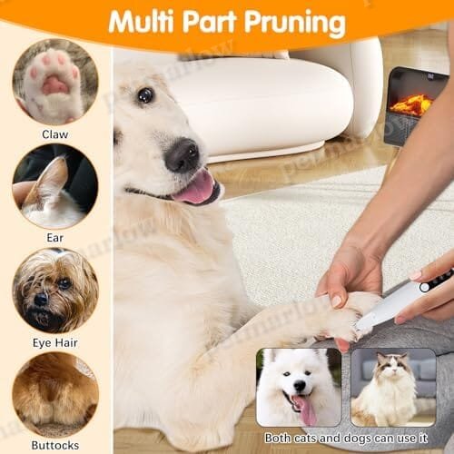 Upgraded Dog Trimmer with LED Light – view 5