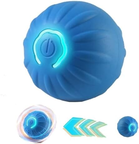 USB Rechargeable Motion-Activated Rolling Toy