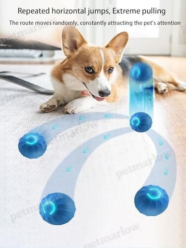 USB Rechargeable Motion-Activated Rolling Toy – view 2