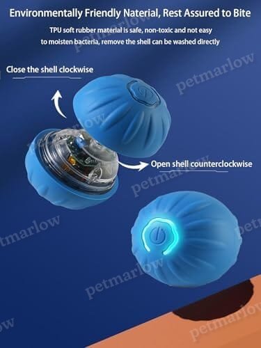USB Rechargeable Motion-Activated Rolling Toy – view 3