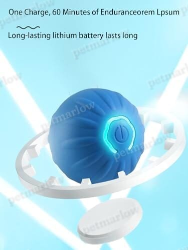 USB Rechargeable Motion-Activated Rolling Toy – view 6