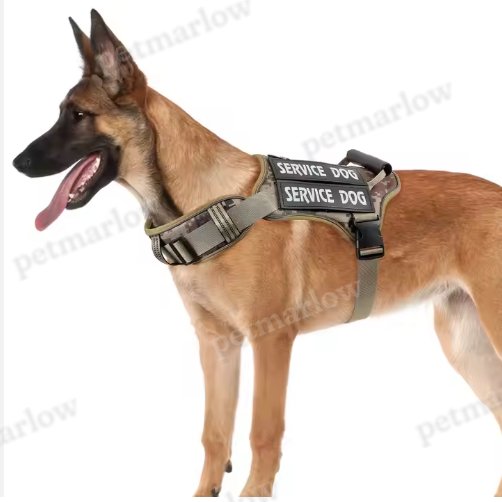 Tactical Service Dog Harness With Control Handle – view 6
