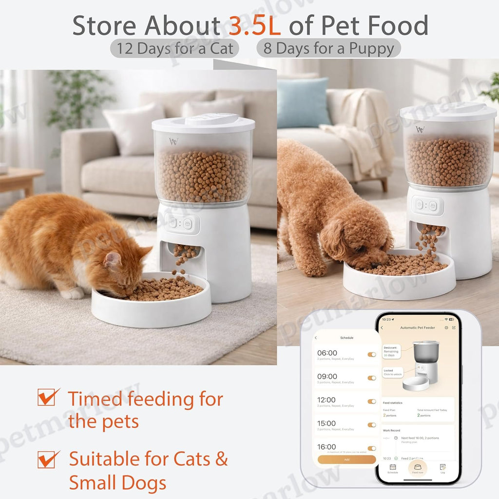 Wi-Fi Automatic Cat Feeder with App Control – view 5