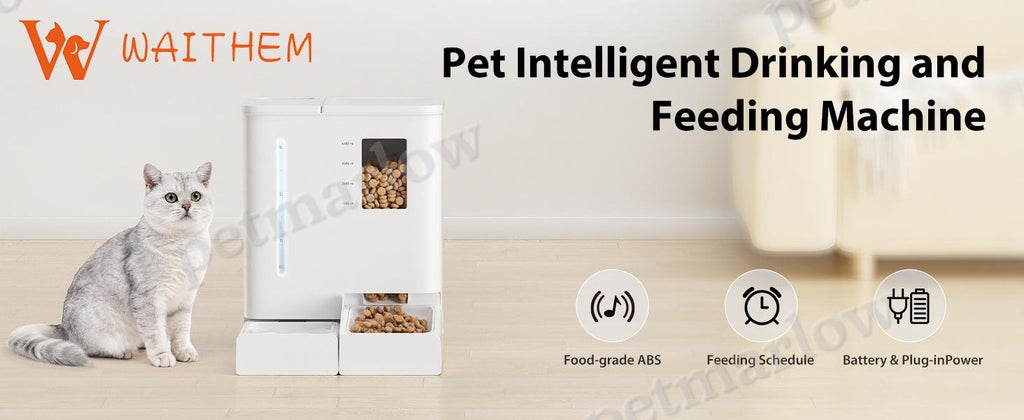 WiFi Automatic Pet Feeder and Waterer Set – view 3