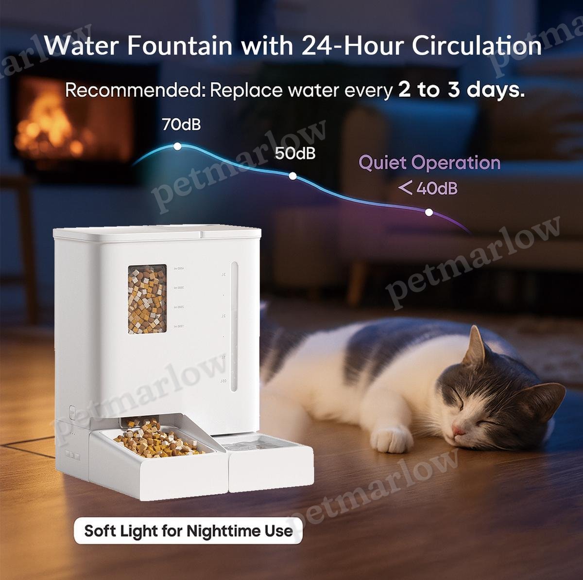 WiFi Automatic Pet Feeder and Waterer Set – view 6