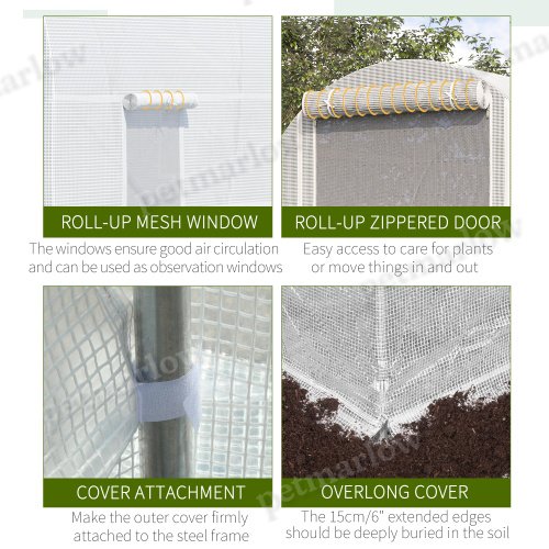Walk-In Tunnel Greenhouse for Dogs and Cats – view 3