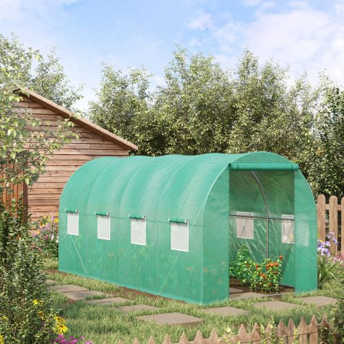 Walk-In Tunnel Hoop Greenhouse for Plants