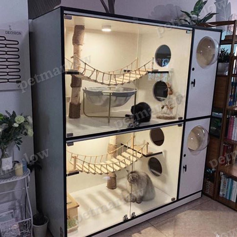 Wall-Mounted Pine Cat Furniture Staircase – view 6