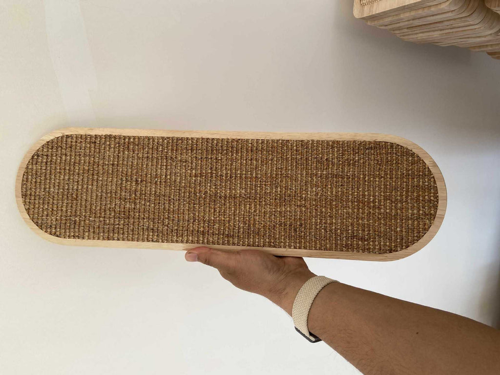 Wall-Mounted Sisal Cat Scratching Mat – 45CM x16CM