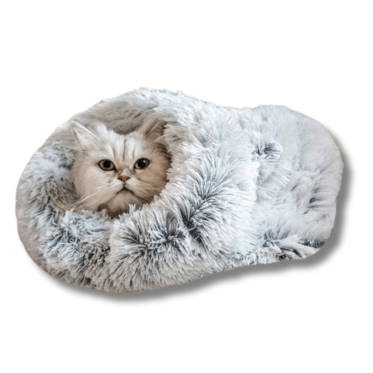 Plush Cat Sleeping Bag Nest for Cozy Comfort