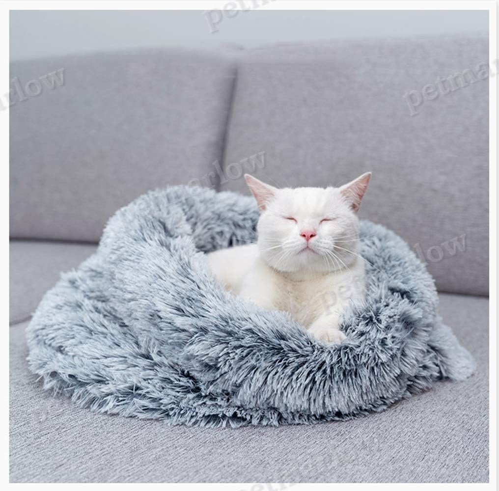 Plush Cat Sleeping Bag Nest for Cozy Comfort – view 5