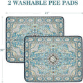 Washable Dog Pee Pads, Reusable 2 Pack for Training – 2PCS