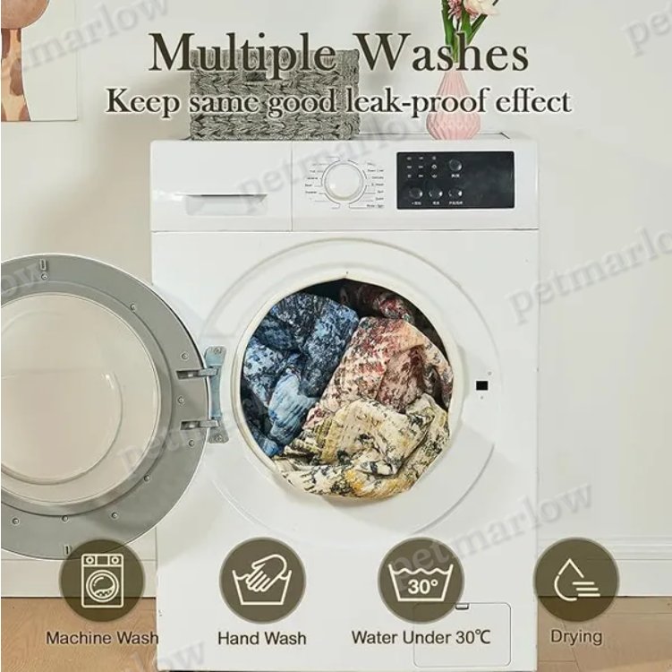 Washable Dog Pee Pads, Reusable 2 Pack for Training – view 6