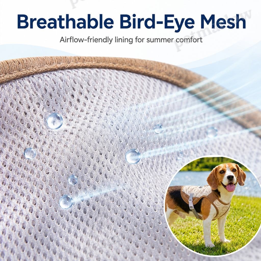 Water-Activated Cooling & Breathable Mesh Dog Vest – view 6
