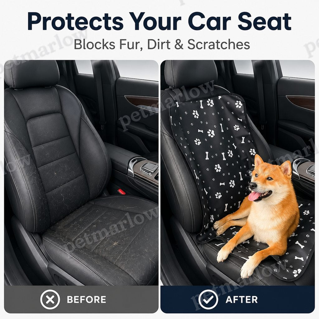 Water-Resistant Oxford Anti-Slip Front Seat Pet Cover (Universal Fit) – view 6
