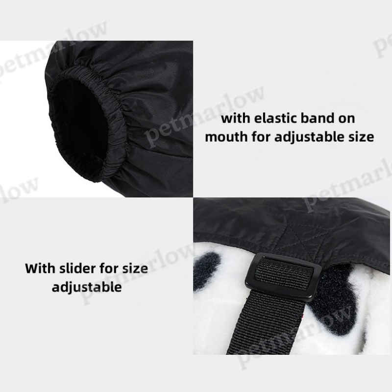 Waterproof Dog Calming Hat Eye Mask Nylon Shading Pet Anxiety Mask Muzzle – view 5