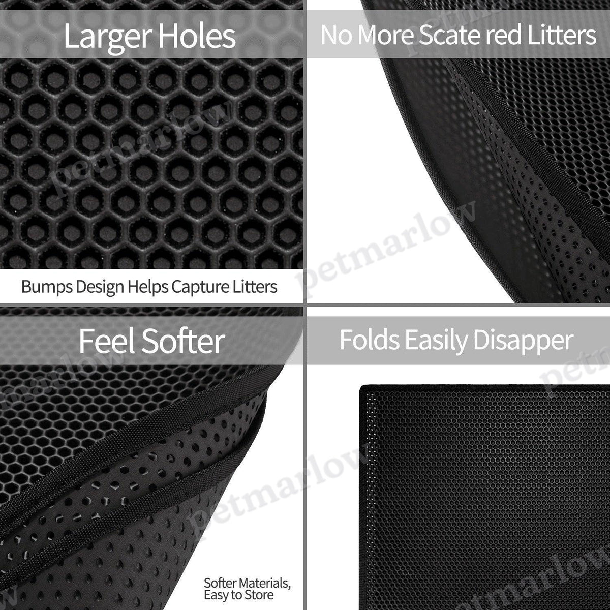 Waterproof Double Layer Cat Litter Mat – view 5