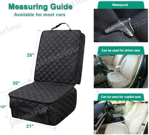 Waterproof Front Seat Cover Dog Car Seat Covers – view 3