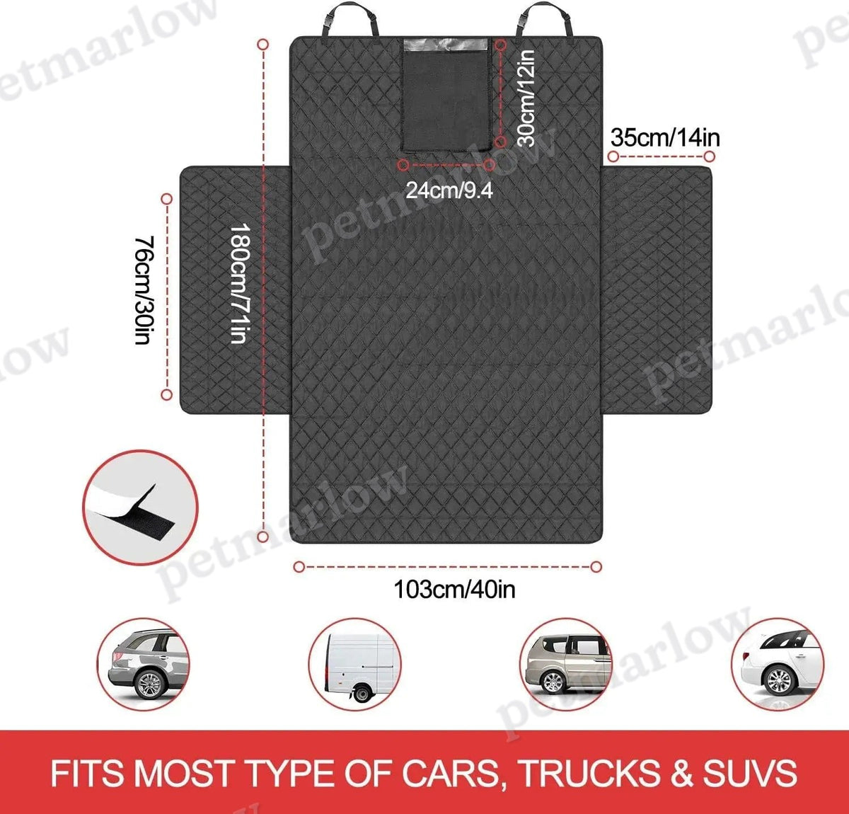 Waterproof & Non-Slip SUV Trunk Protector – view 6