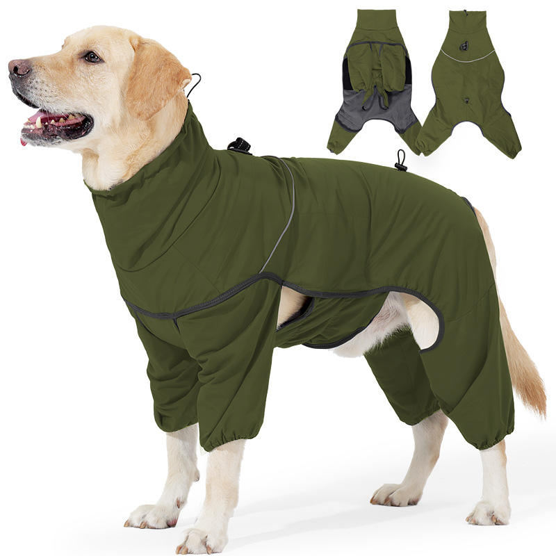 Waterproof Winter Dog Coat – Warm Cotton Dog Jacket