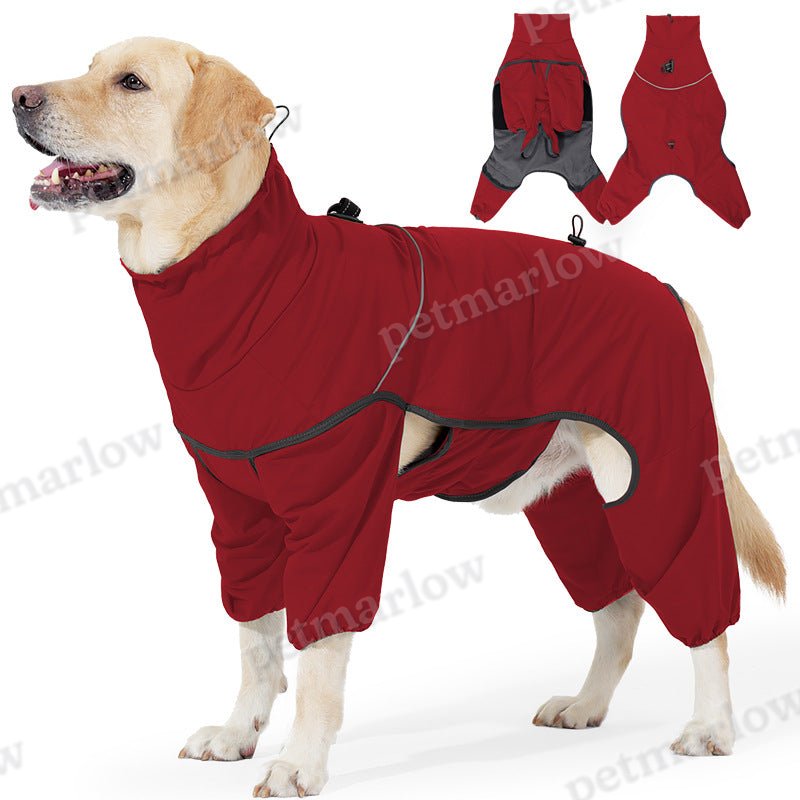 Waterproof Winter Dog Coat – Warm Cotton Dog Jacket – view 5