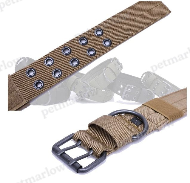 Tactical Heavy Duty Dog Collar for Strong Support – view 6