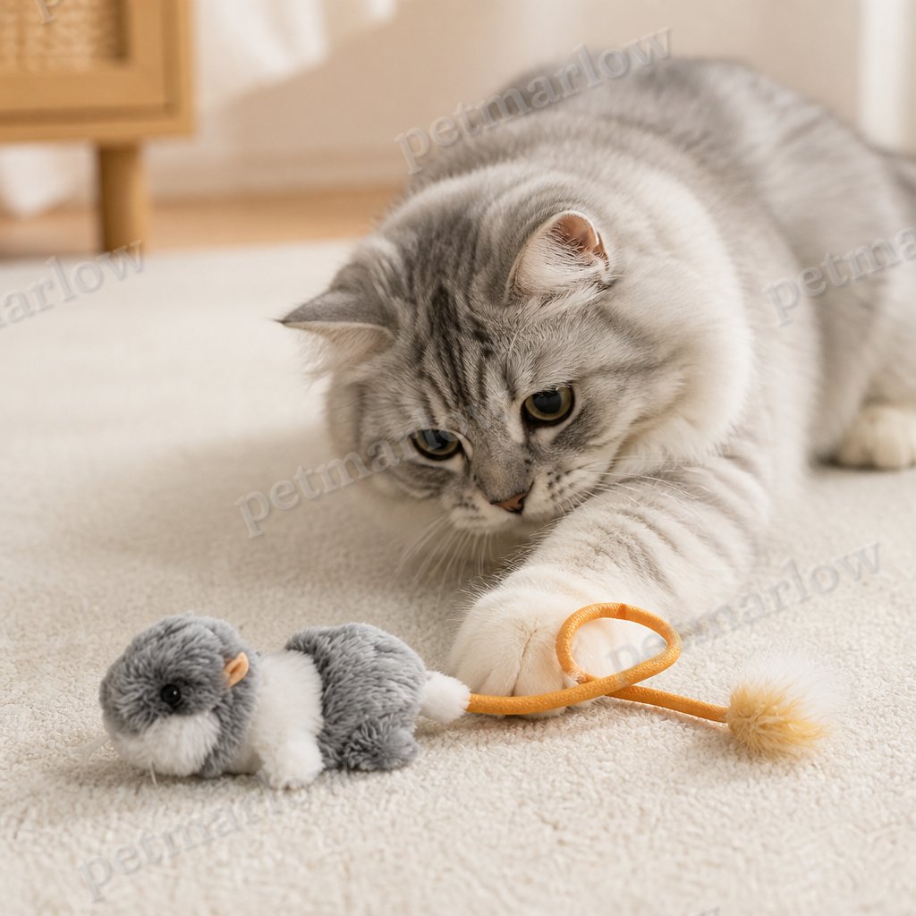 Wiggle Tail Mouse Cat Toy – view 2