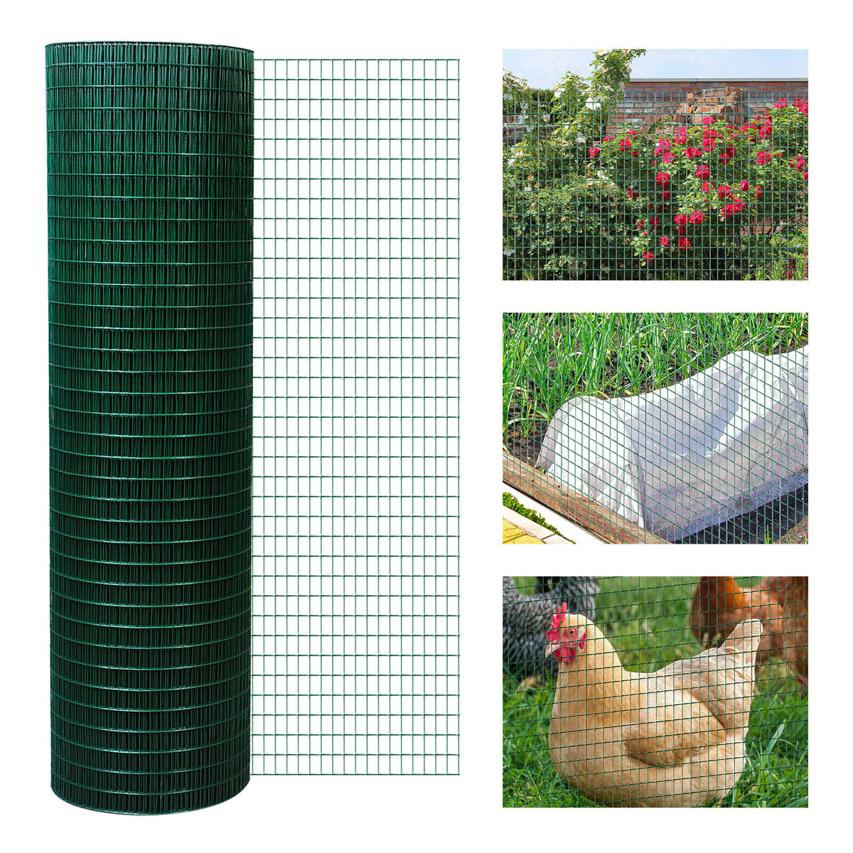 Wire Mesh Fencing for Small Animals and Poultry
