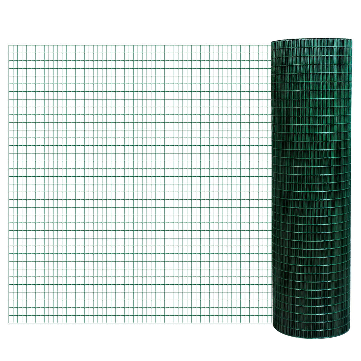 Wire Mesh Fencing for Small Animals and Poultry – Dark Green / 930x265x270 mm