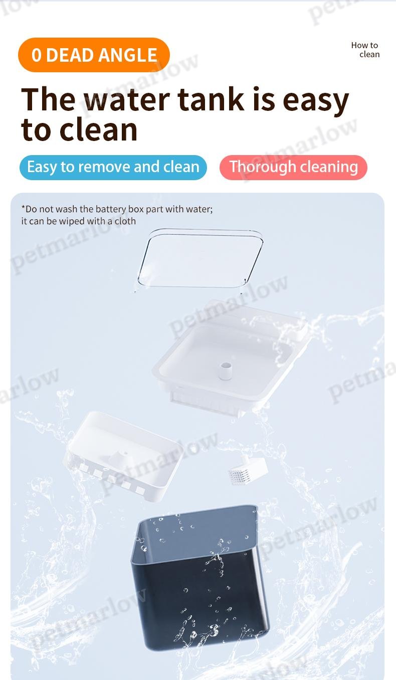 Wireless Charging Cat Water Fountain – view 6