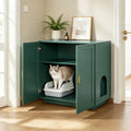 Wooden Cat Box Cabinet for Litter Box Enclosure – view 2