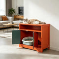 Wooden Cat Box Cabinet for Odor Control – view 2