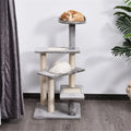 Wooden Cat House with Shelves and Perches – view 2