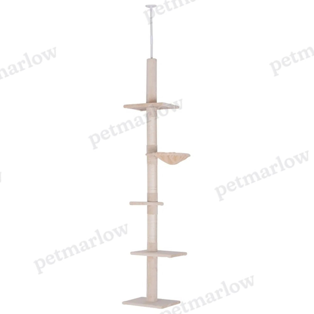 Wooden Cat House with Climbing Tower – view 4