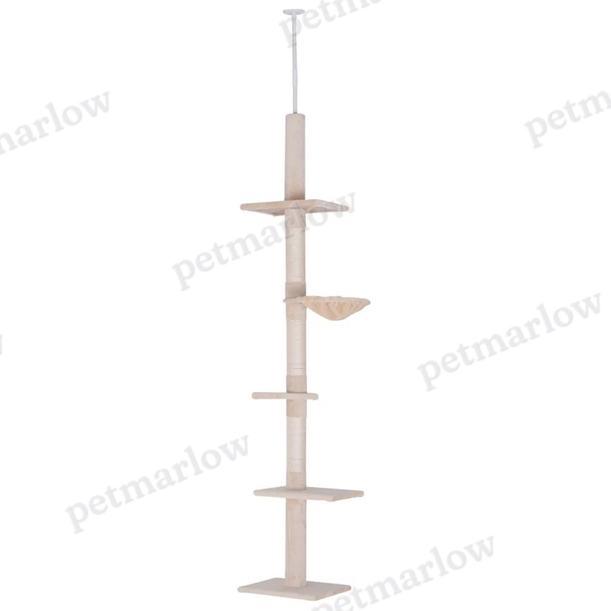Wooden Cat House with Climbing Tower – view 4