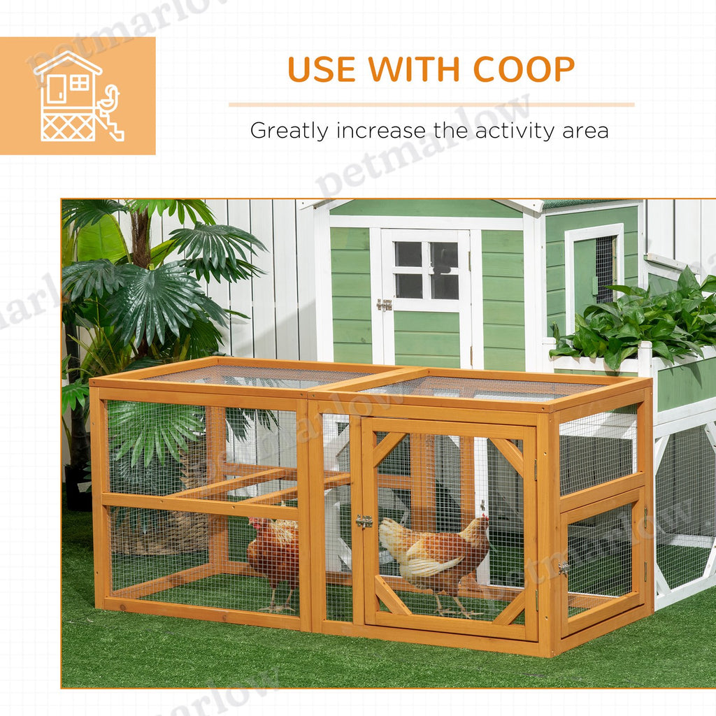 Wooden Chicken Coop Expansion with Combinable Design – view 6