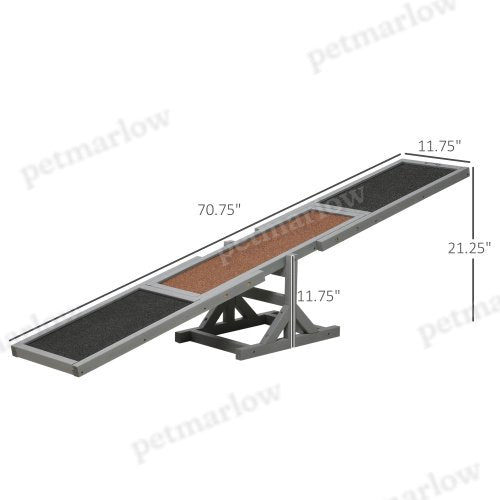 Wooden Dog Agile Seesaw for Training – view 2