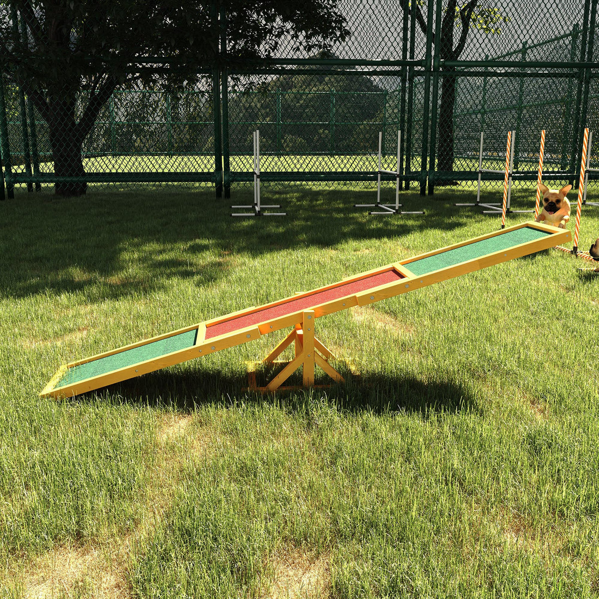 Wooden Dog Agility Seesaw for Training