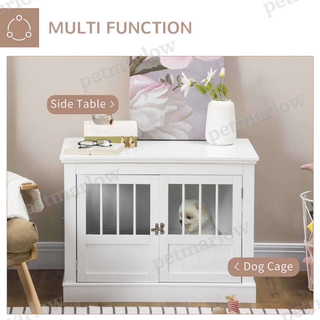 Wooden Dog Crate End Table for Small Dogs – view 4