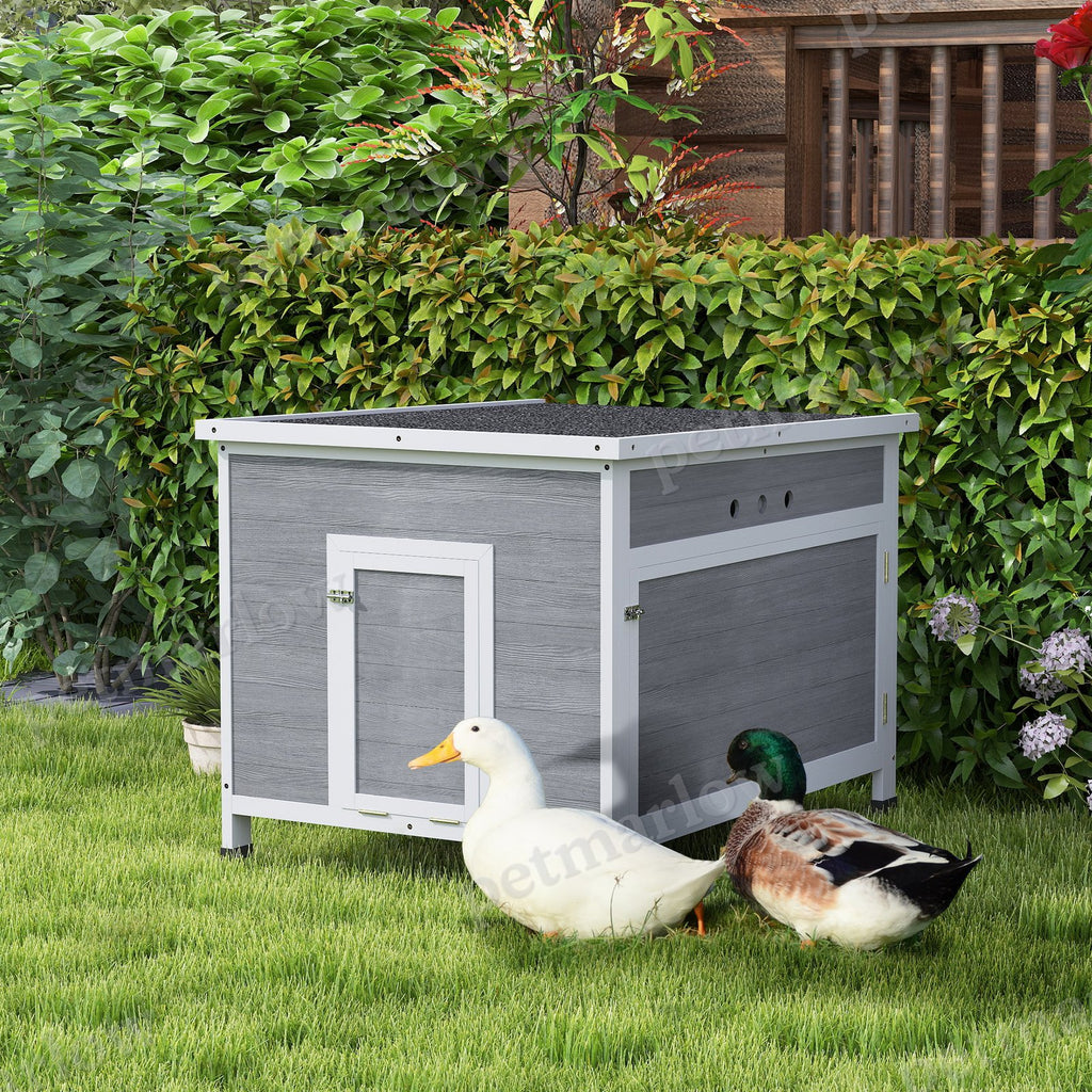 Wooden Duck Coop with Openable Roof and Removable Floor – view 3